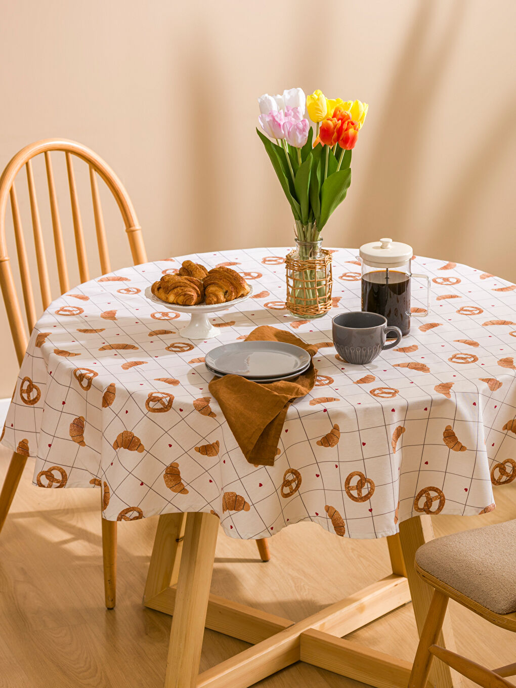 رومیزی LC HOME- مدل croissant