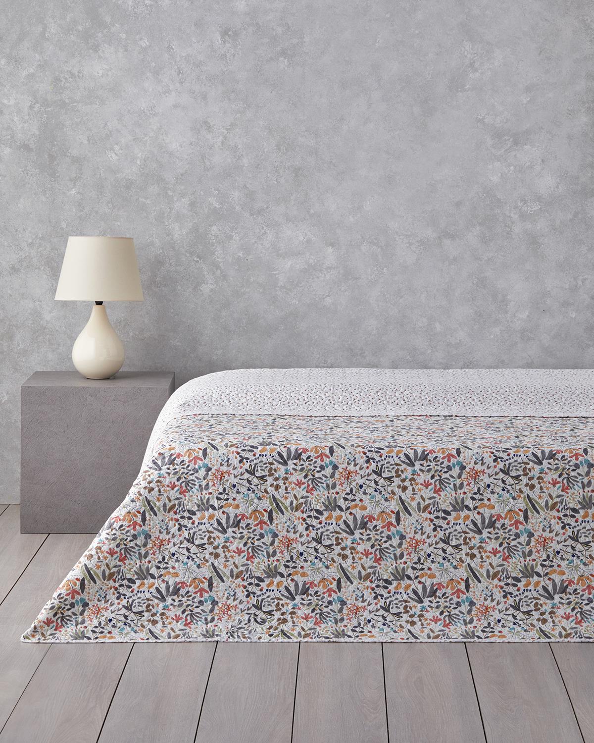 روانداز پنبه‌دوزی English home- مدل Wild forest