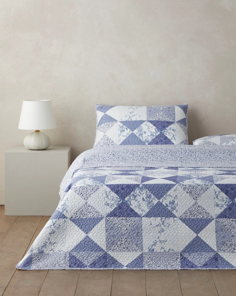 ست پنبه‌دوزی English home- مدلMosa Blu