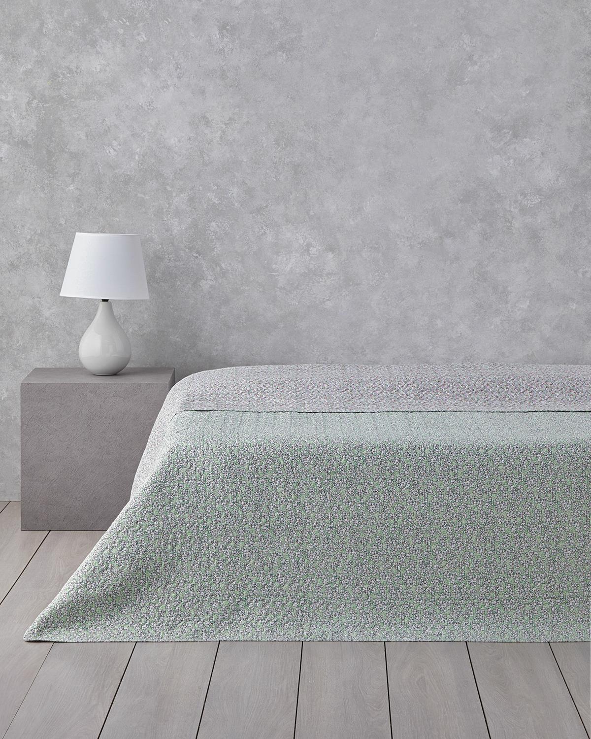 روانداز پنبه‌دوزی English home- مدل Garden